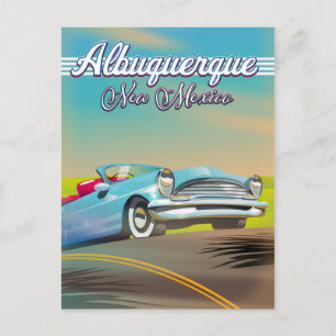 Carte Postale Affiche de voyage Albuquerque Nouveau-Mexique