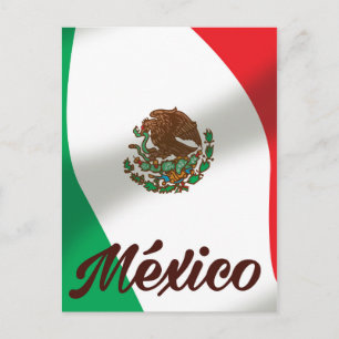 Carte Postale Affiche de voyage de style vintage Mexique