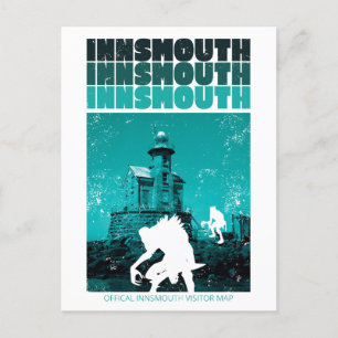 Carte Postale Affiche de voyage d'Innsmouth