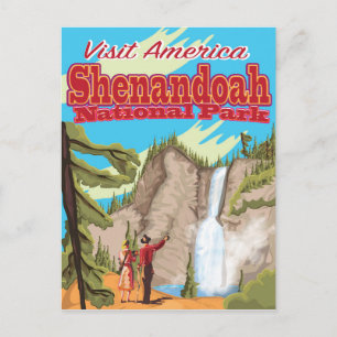 Carte Postale Affiche de voyage du parc national et réserve de S
