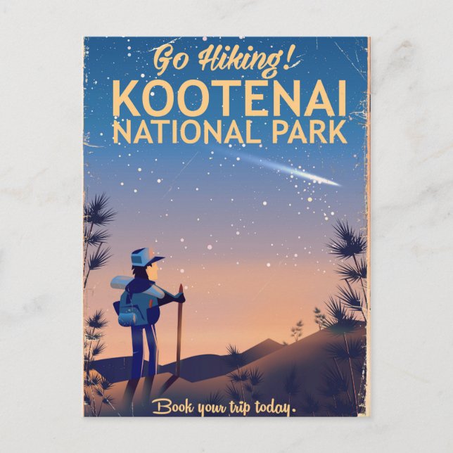 Carte Postale affiche de voyage du Randonnée du parc national Ko (Devant)