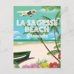 Carte Postale Affiche de voyage Grenade La Sagesse