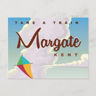 Carte Postale Affiche de voyage vintage Margate Kent