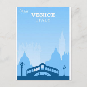 Carte Postale Affiche de voyage vintage Venise Italie