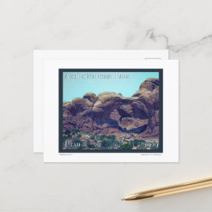 Carte Postale Affiche du parc national Arches