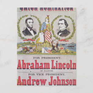 Carte Postale Affiche électorale de campagne pour l'union