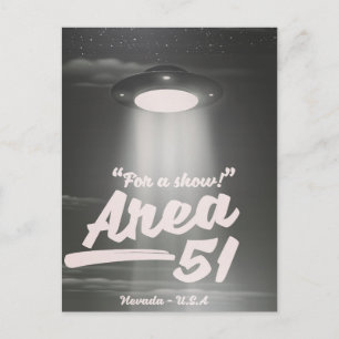 Carte Postale Affiche mono "Pour un spectacle" Zone 51