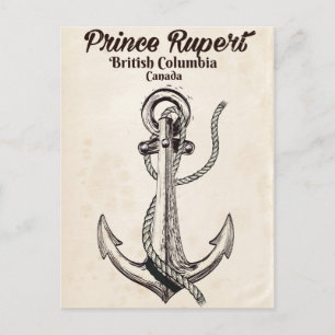 Carte Postale Affiche nautique de Prince Rupert, Colombie-Britan