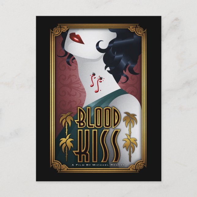 Carte Postale Affiche officielle Blood Kiss (Devant)