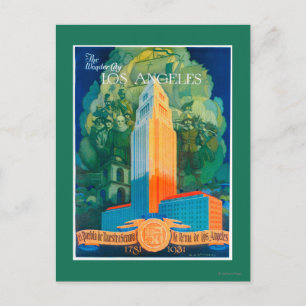 Carte Postale Affiche promotionnelle de Los Angeles