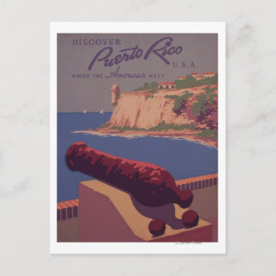 Carte Postale Affiche promotionnelle de voyage 2