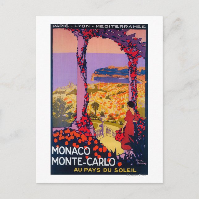 Carte Postale Affiche promotionnelle Voyage (Devant)