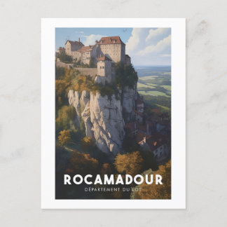 Carte Postale Affiche Rocamadour - France - Département du Lot -