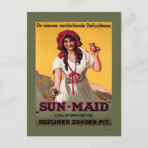 Carte Postale Affiche Sun-Maid California Raisin