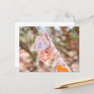 Carte Postale Affirmation Inspirante