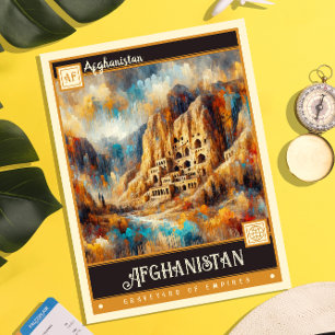 Carte Postale Afghanistan   Peinture Vintage