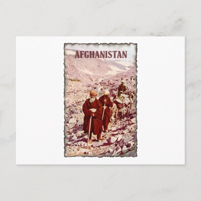 Carte Postale Afghanistan vintage (Devant)