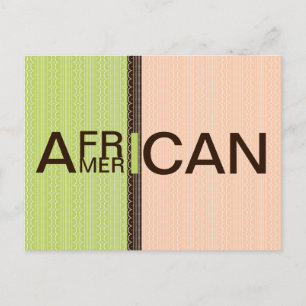 Carte Postale Africain-Américain