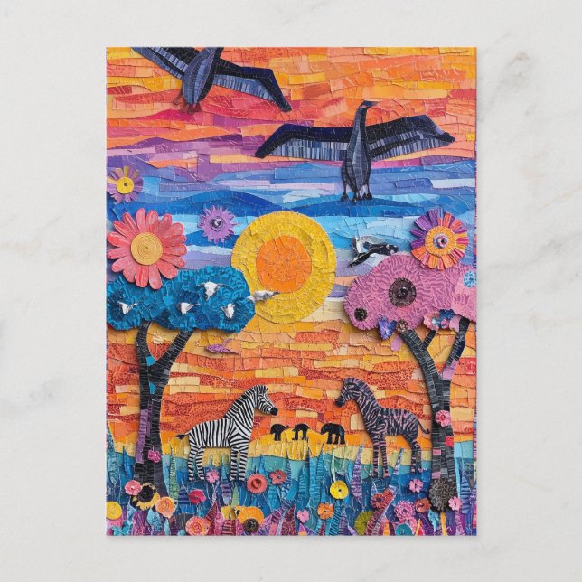 Carte Postale Afrique (Devant)