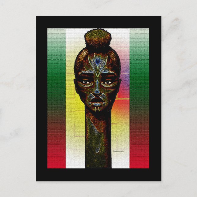 Carte Postale Afrique (Devant)