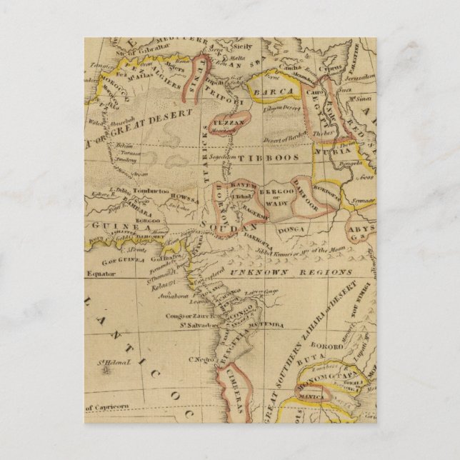 Carte Postale Afrique 4 (Devant)