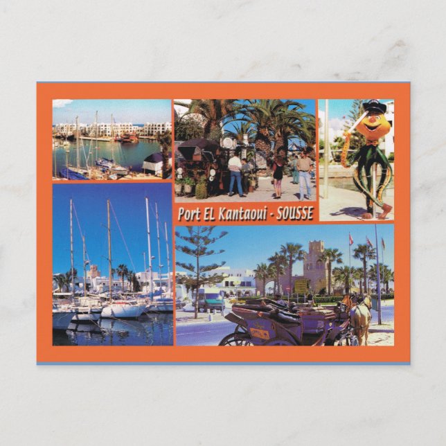 Carte Postale Afrique du Nord, Sousse Tunisie (Devant)