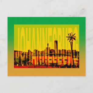 Carte Postale Afrique du Sud Johannesburg