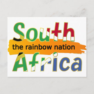 Carte Postale Afrique du Sud - Nation arc-en-ciel