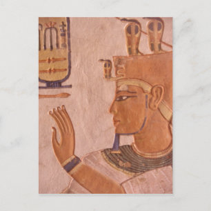 Carte Postale Afrique, Égypte, Vallée des Rois. Mur de la tombe