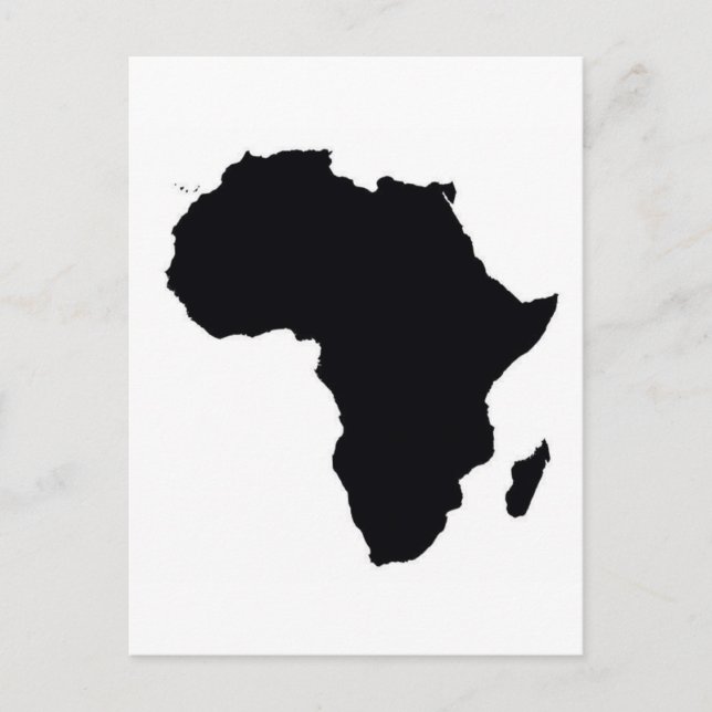 Carte Postale Afrique Fière (Devant)