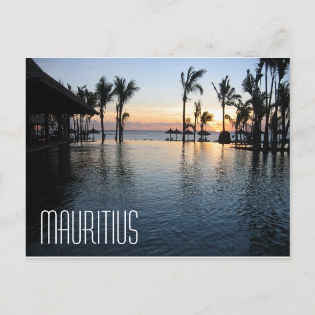 Carte postale Afrique Maurice (Devant)