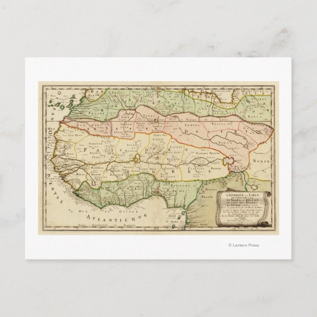 Carte Postale Afrique occidentaleCarte panoramiqueAfrique occide (Devant)