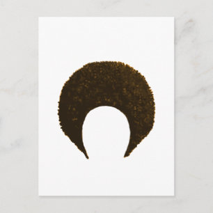 Carte Postale Afro Gold Le MUSÉE Zazzle Dons