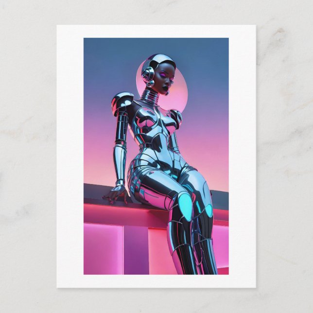 Carte Postale Afrofuturisme Neuf (Devant)