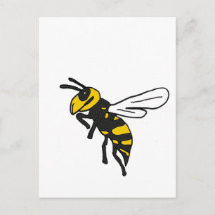 Carte Postale AG - Veste jaune Art