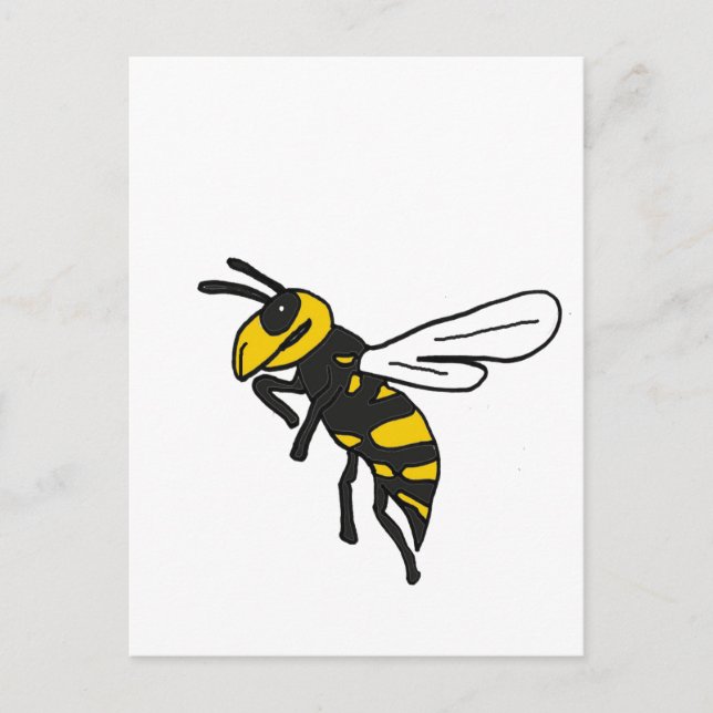 Carte Postale AG - Veste jaune Art (Devant)