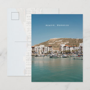 Carte Postale Agadir Maroc Marina Voyage