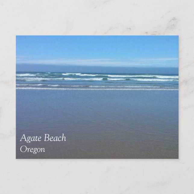 Carte Postale Agate Beach (Devant)
