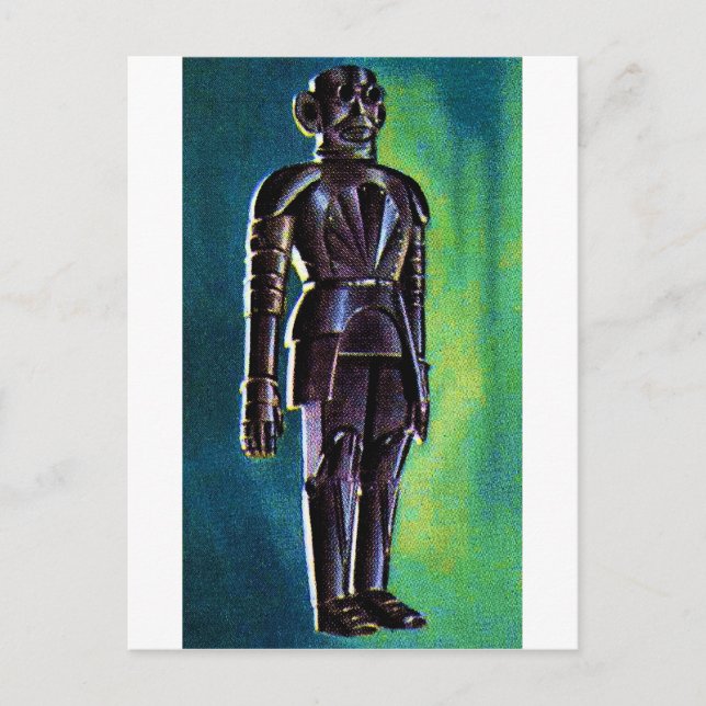 Carte Postale Âge d'or des robots (Devant)