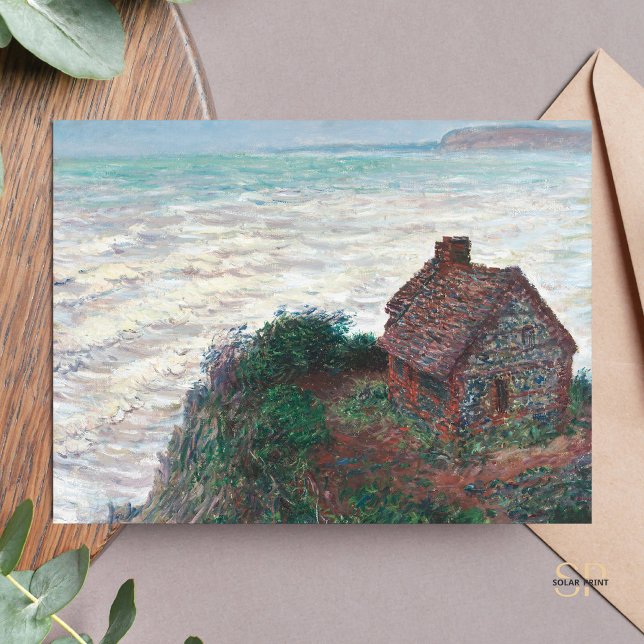 Carte Postale Agent des douanes de Claude Monet House Varengevil (Créateur téléchargé)