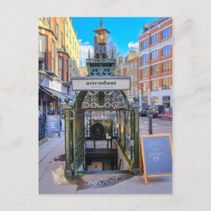 Carte Postale Agent Fitzrovia Londres