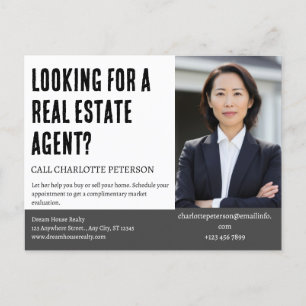 Carte Postale Agent immobilier Introduction Marketing Agricultur