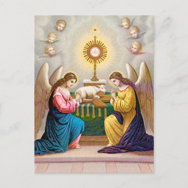 Carte Postale Agneau de Dieu (Devant)