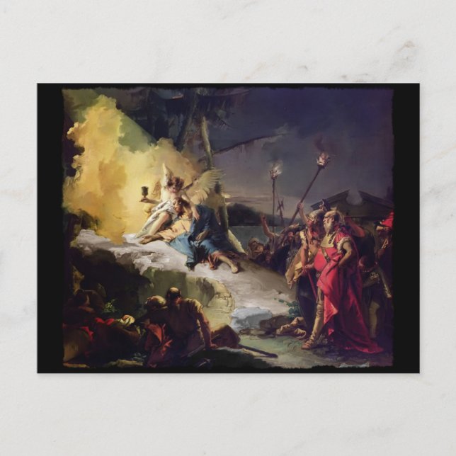 Carte Postale Agony in the garden (Devant)