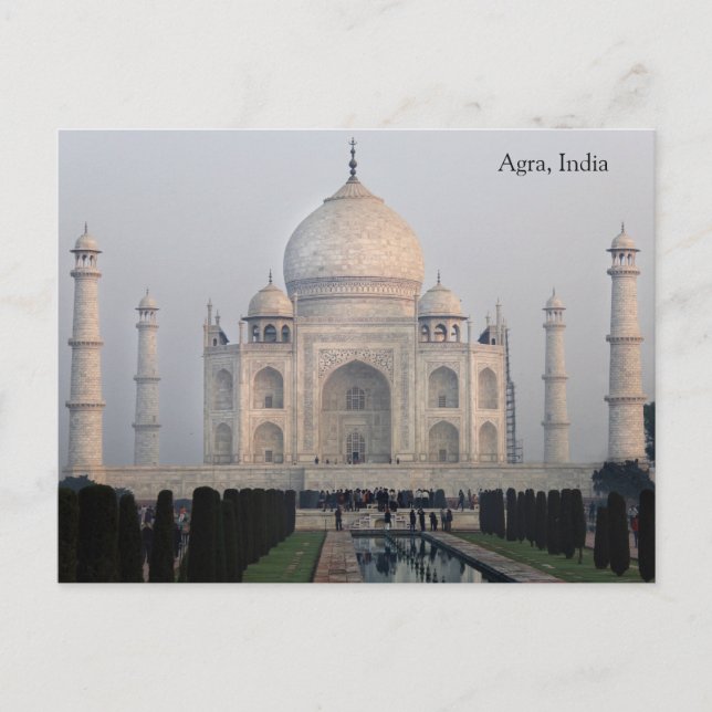 Carte Postale Agra, Inde (Devant)