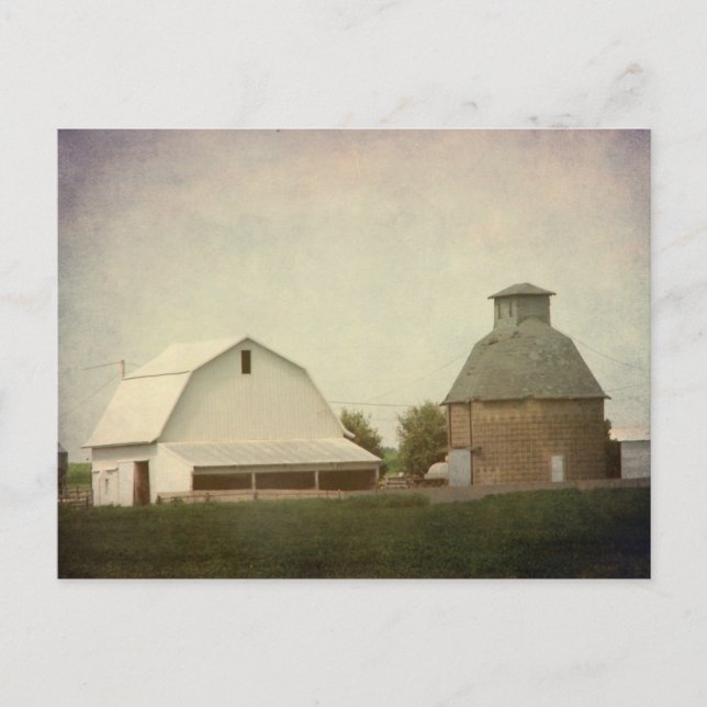 Carte Postale Agriculture de l'Iowa (Devant)