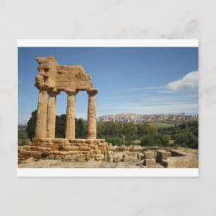 Carte Postale Agrigente, Sicile