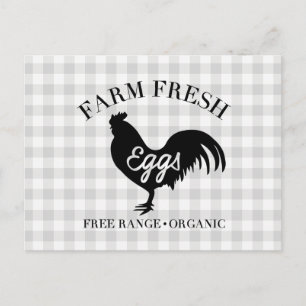 Carte Postale Agritourisme Poulet frais Pays En vichy