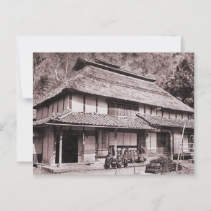 Carte Postale Agritourisme sur toit élevé de Mimasaka