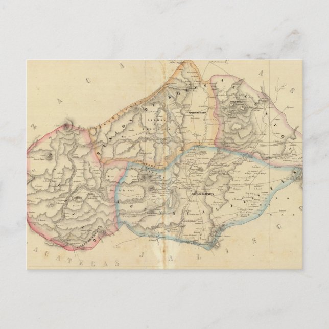 Carte Postale Aguascalientes, Mexique (Devant)